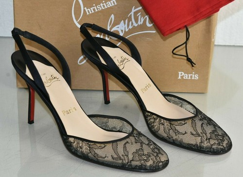 Scarpette Christian louboutin in Pelle Bianco taglia 39 EU - 22617326