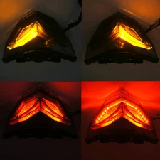 For 2013 - 2017 Ninj 300 Integrated LED Tail Light Brake light Turn Signal