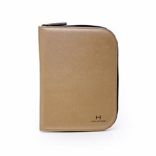 Halston Gold Jewelry Portfolio Case, Travel Organizer Bag Necklace Earrings Ring