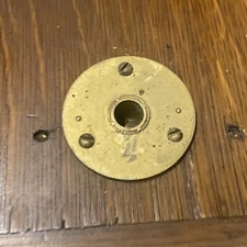 Thomas Edison Disc Phonograph B250 Original HORN MOUNT ESCUTCHEON HARDWARE