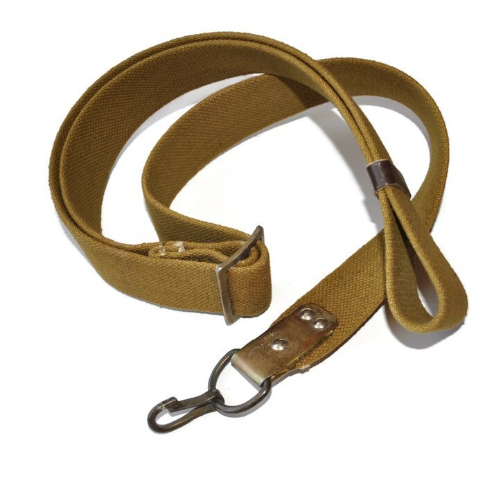 USSR Army ak/sks/svd Sling Belt Canvas Carrying Strap Russian Milsurpl OTK Mark
