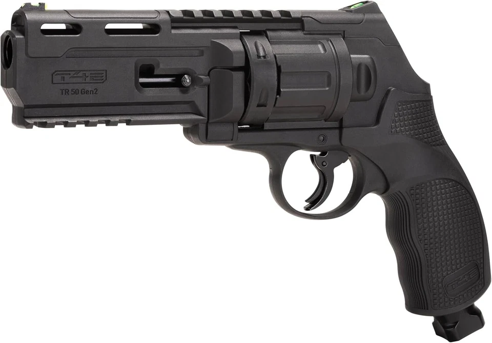 Revólver de paintball Umarex TR50 con 50 bolas de goma y 5 CO2, 7,5J GEN2 (2292176) Foto 3 de 4