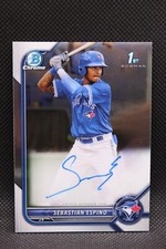 2022 Bowman Chrome 1st Sebastian Espino Auto #CPA-SE Toronto Blue Jays RC