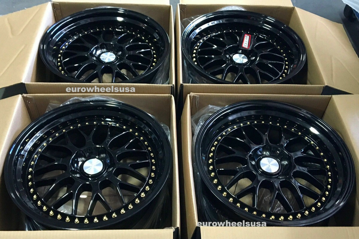取引中 ESR 18インチ ホイール ESR SR01 Wheels 18x8.5 +30 5x114.3 Gloss Black 18