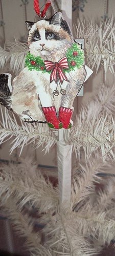 GALERIE II - PET LOVE KATZENSCHMUCK - KRANZ KATZE - NEU -2023 -KÜNSTLER -LORI SIEBERN - Bild 1 von 2