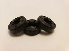 Lot of 3 Rotary Shaft TC Oil Seal 10x22x7 NBR Double Lip with Garter Spring part