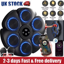 Smart Punching Boxing Electronic Music Machine Home Training Bluetooth With LED.