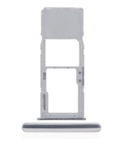 Replacement Single Sim Card Tray Compatible For Samsung Galaxy A71 A715 Silver