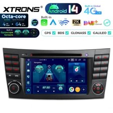 Android14 Autoradio 7Inch  Xtrons PX74M211GS 8Core GPS  Mercedes-Benz W211/W219