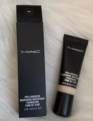 MAC Pro Longwear Nourishing Waterproof Foundation ~ NW15 ~ 25ml/0.84oz NIB