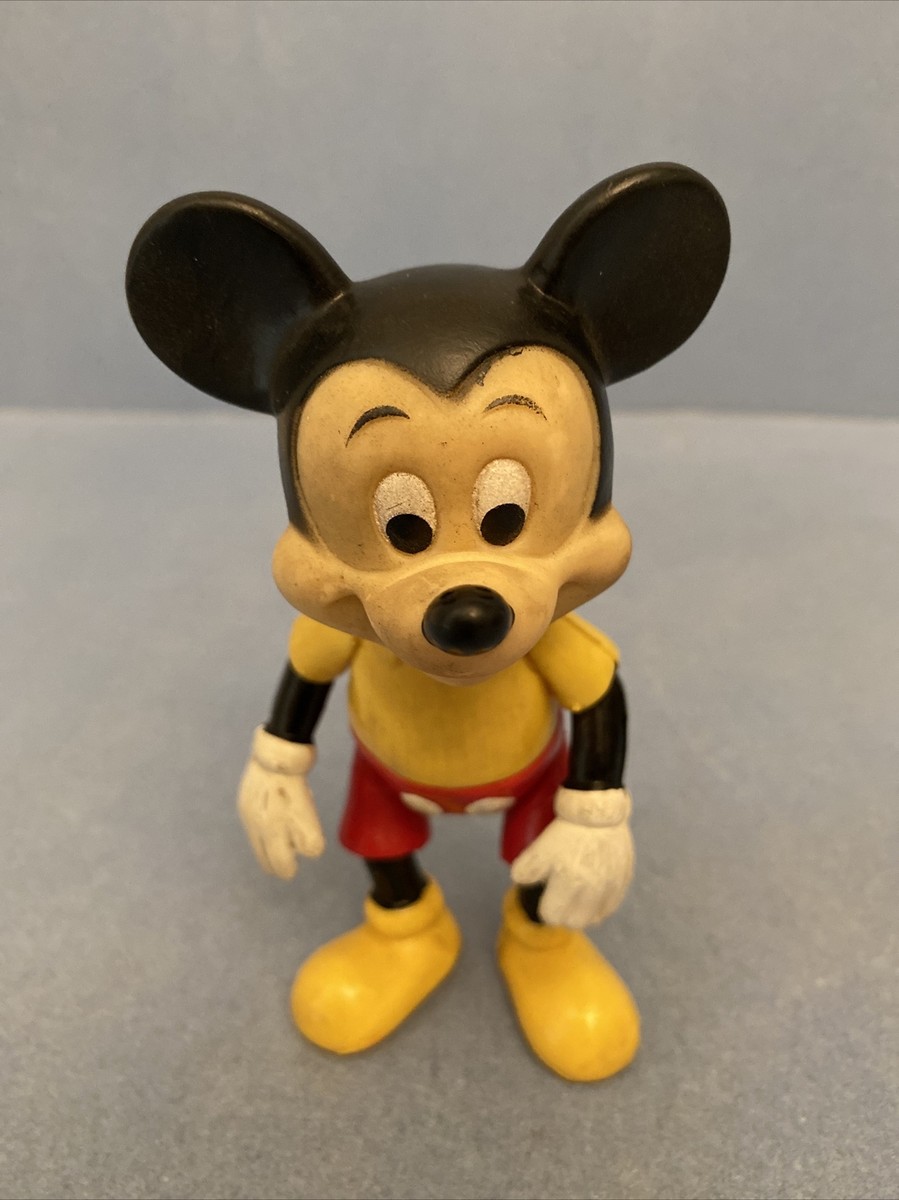 Vintage 1970s Walt Disney Productions Mickey Mouse Figure Hong