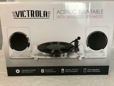victrola turntable acrylic