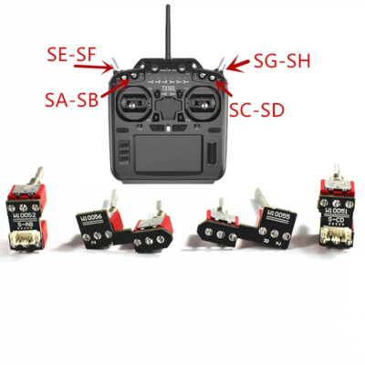 Radioking Radiomaster TX18S JUMPER T18 RC Transmitter fit Toggle Switch Button