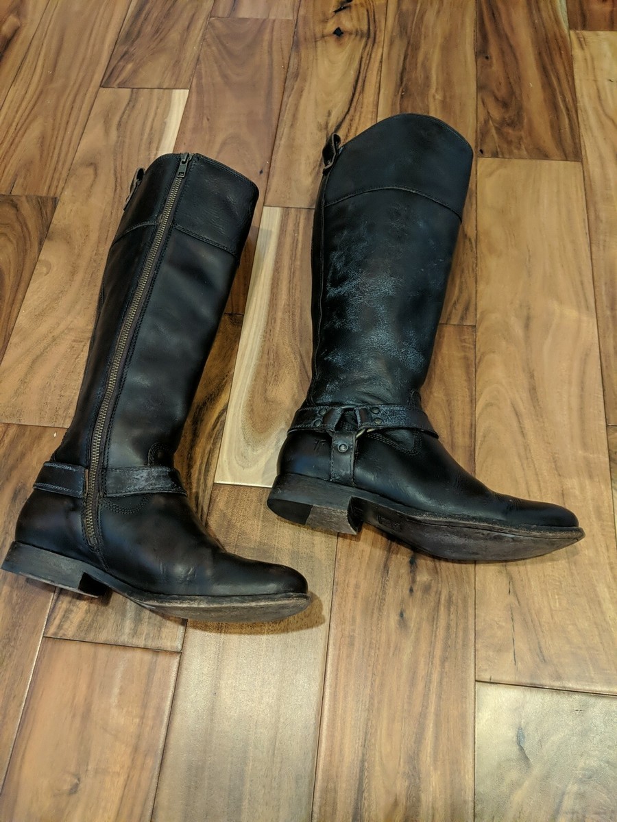 Pre-owned leather boots Frye very good condition FRYE Sz 7.5B Brown 20 main image 3