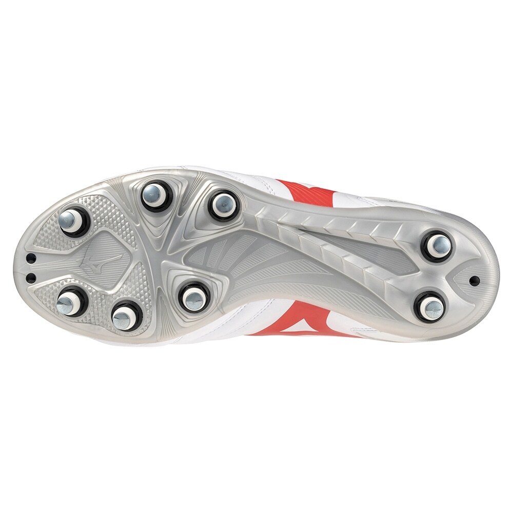 MIZUNO Rugby Football Cleats WAITANGI II CL White/Red R1GA240160