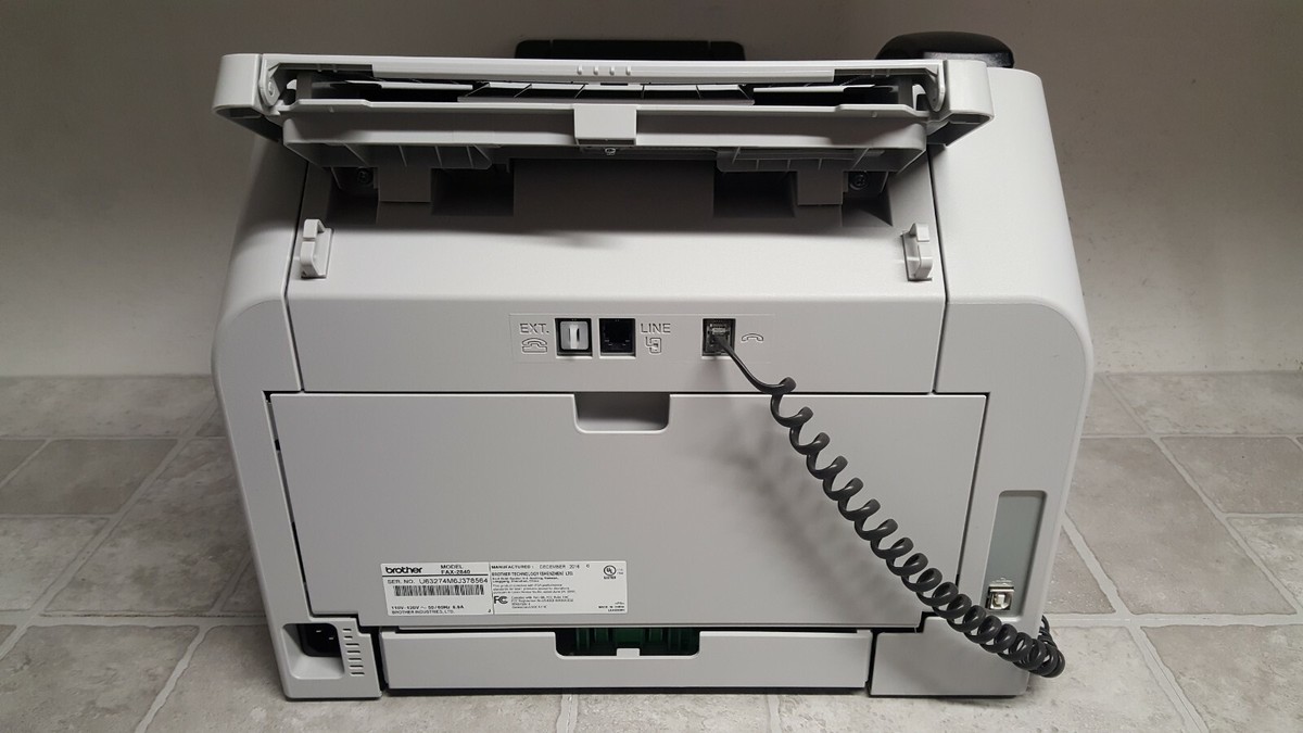 Télécopieur Brother Fax-2840 Occasion - Bon état, Seulement ~2895 Pages Imprimées, Fonctionnel