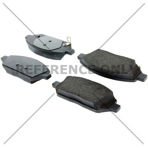 BRAKE PADS FRONT SEMI-METALLIC LEFT & RIGHT SET FOR 2017 CHEVROLET