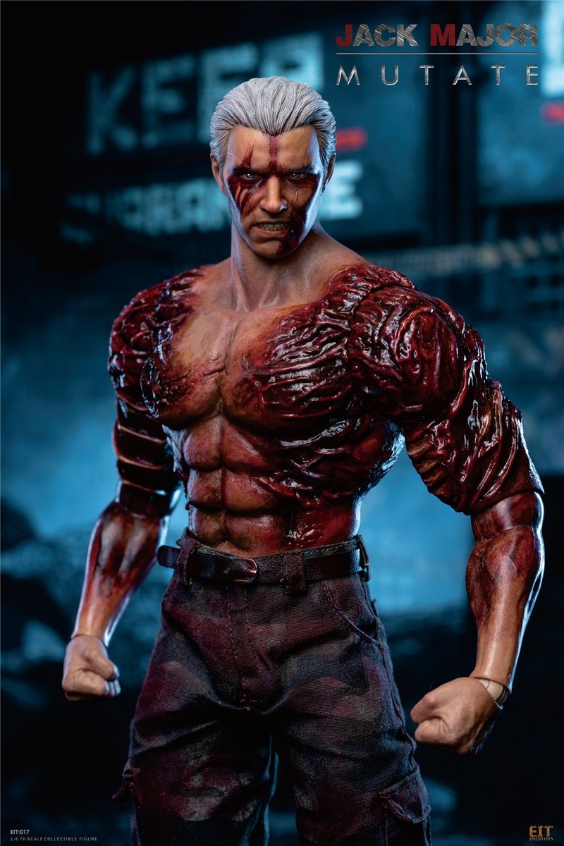 END I TOYS 1/6 JACK MAJOR アクションフィギュア EIT END I TOYS EIT017 1/6 Jack Major Mutate Action Figure BR5619