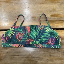 Women's Xhilaration Tropical Bralette Bikini Top Size Large NWOT