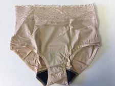 Dear Kate Women's ADA Brief Mini Lining X-Small Nude Period Protection Panties