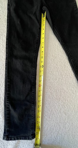 Denizen from Levi's Youth Boys Skinny Fit Black Denim Jeans Size 16 Regular - Picture 6 of 12