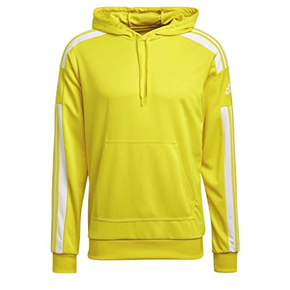 (TG. XL) adidas Squadra 21 Hoodie, Felpa Sportiva con Cappuccio Uomo, Team Yello