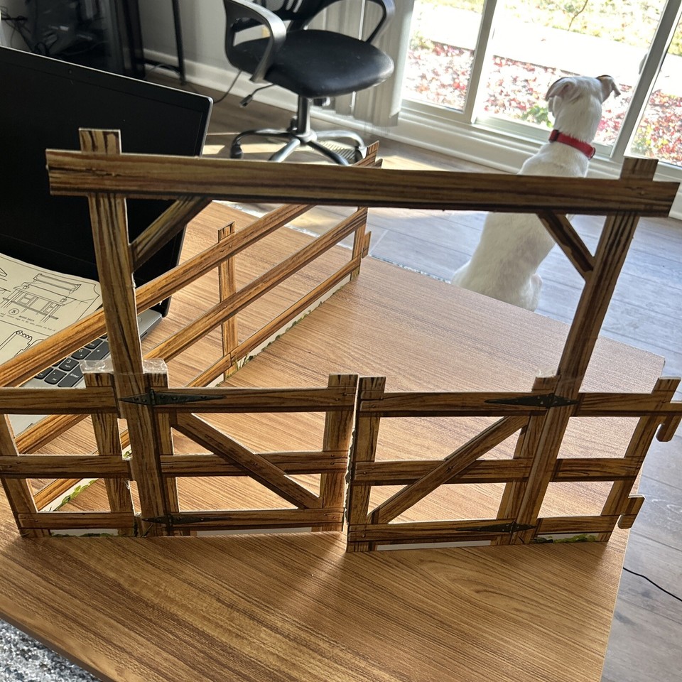 Marx Circle X Ranch Playset Johnny West Appears Complete eBay