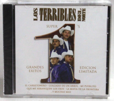 Los Terribles Del Norte - Cd - Super 1's - Norteno Tex Mex Latin Sealed