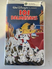 101 Dalmatians VHS, 1992 Black Diamond Edition Walt Disney orig Inserts