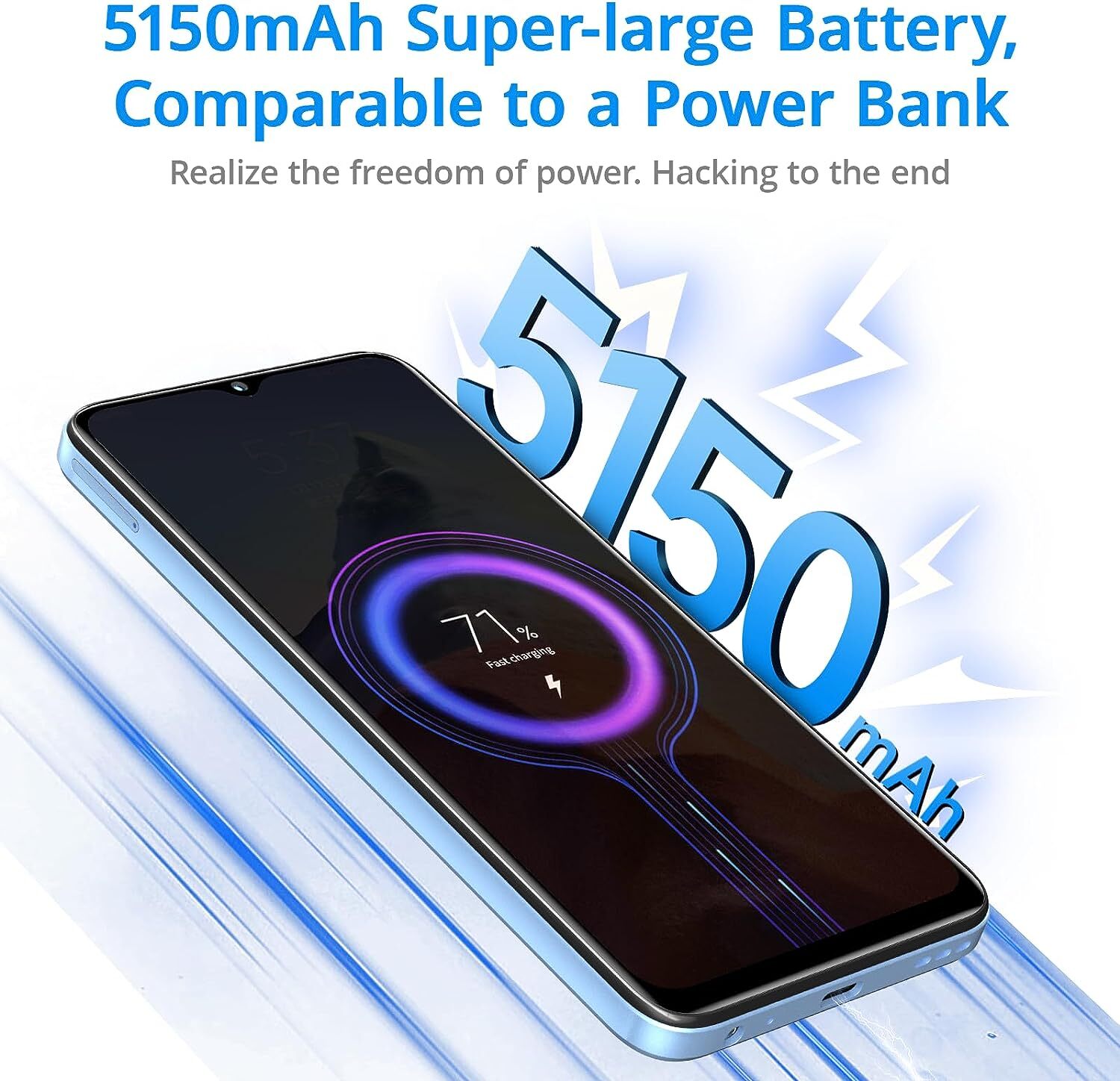 OUKITEL C35 Android 13 Smartphones 24GB+256GB 50MP 120Hz Unlocked