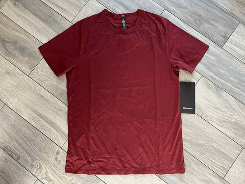 SHORT SLEEVE T-SHIRT, RED MERLOT, NWT 