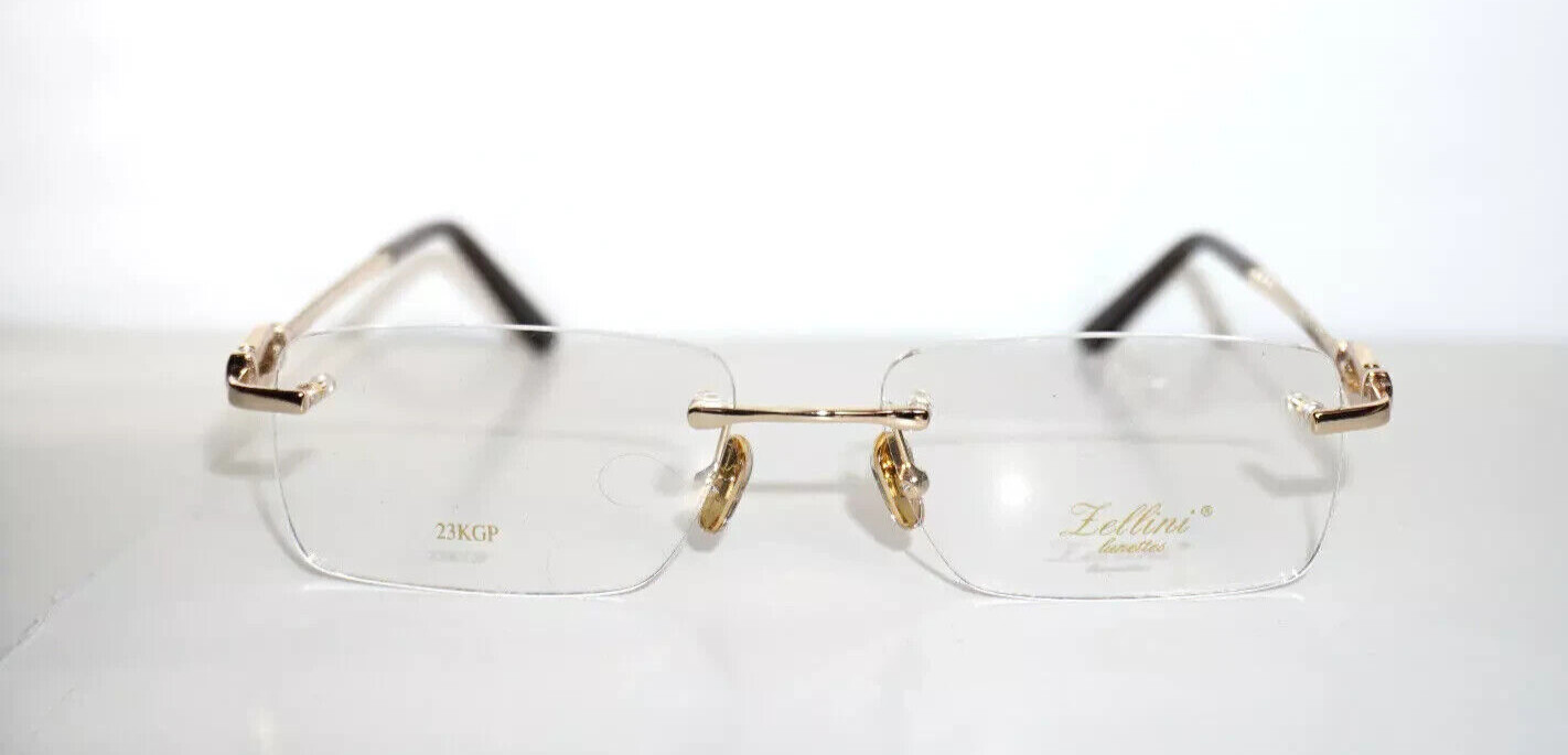 Оправа для очков без оправы Zellini Lunettes ZL1308 C1 Gold 23 кг 55-18-145