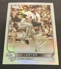 2022 Topps Chrome - Jon Lester - #187    St. Louis Cardinals