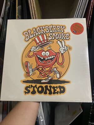 BLACKBERRY SMOKE - STONED LP LIMITED EDITION RSD 2021 RED BLACK SMOKE VINYL