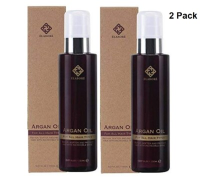 Elabore Argan Oil (5.07 fl.oz. / 150 ml) 2 Pack