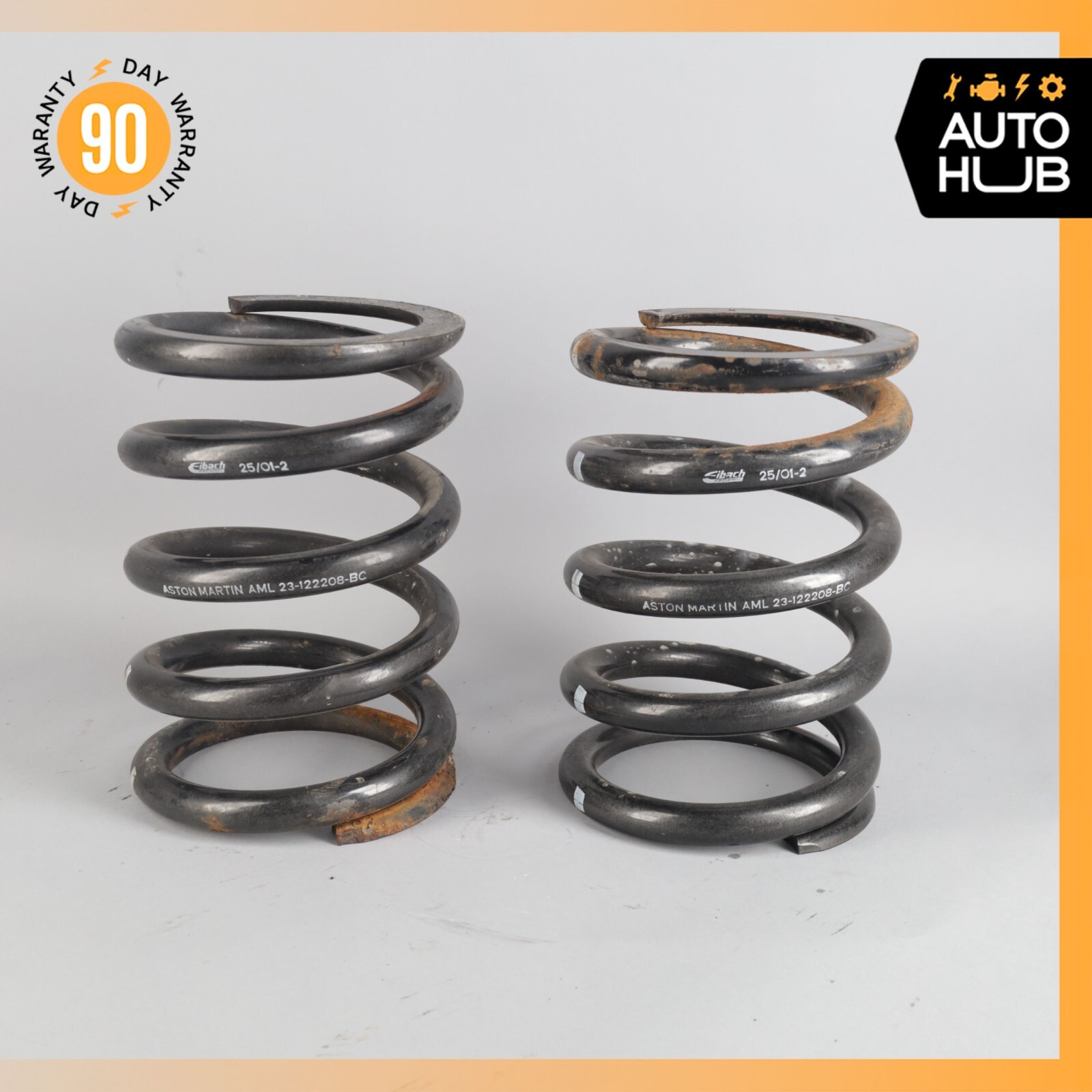00-04 Aston Martin DB7 Vantage Convertible Front Coil Spring Set of 2 OEM 23k