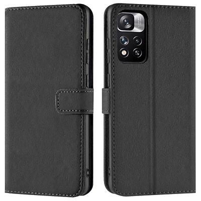 Book Case für Redmi Note 11 Pro+ Plus 5G Hülle Flip Cover Handy Schutzhülle Etui
