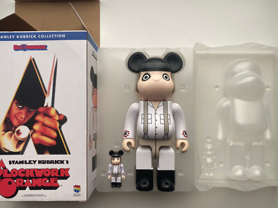 Clockwork Orange Alex DeLarge 400% 100% Bearbrick BE@RBRICK