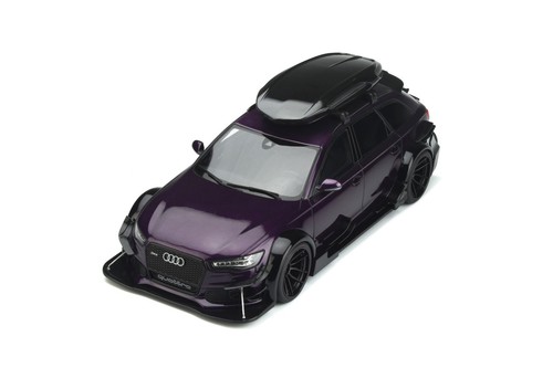 Audi RS6 Avant C7 Roofbox Wide Body Kit Velvet Purple Metallic GT Spirit GT864 - Picture 8 of 11