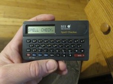 Vintage Seiko Instruments SII Spell Checker WP 1100