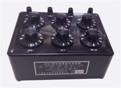 ZX21 Precision Variable Decade Resistor Resistance Box 0.1R To 99.9999KR bp