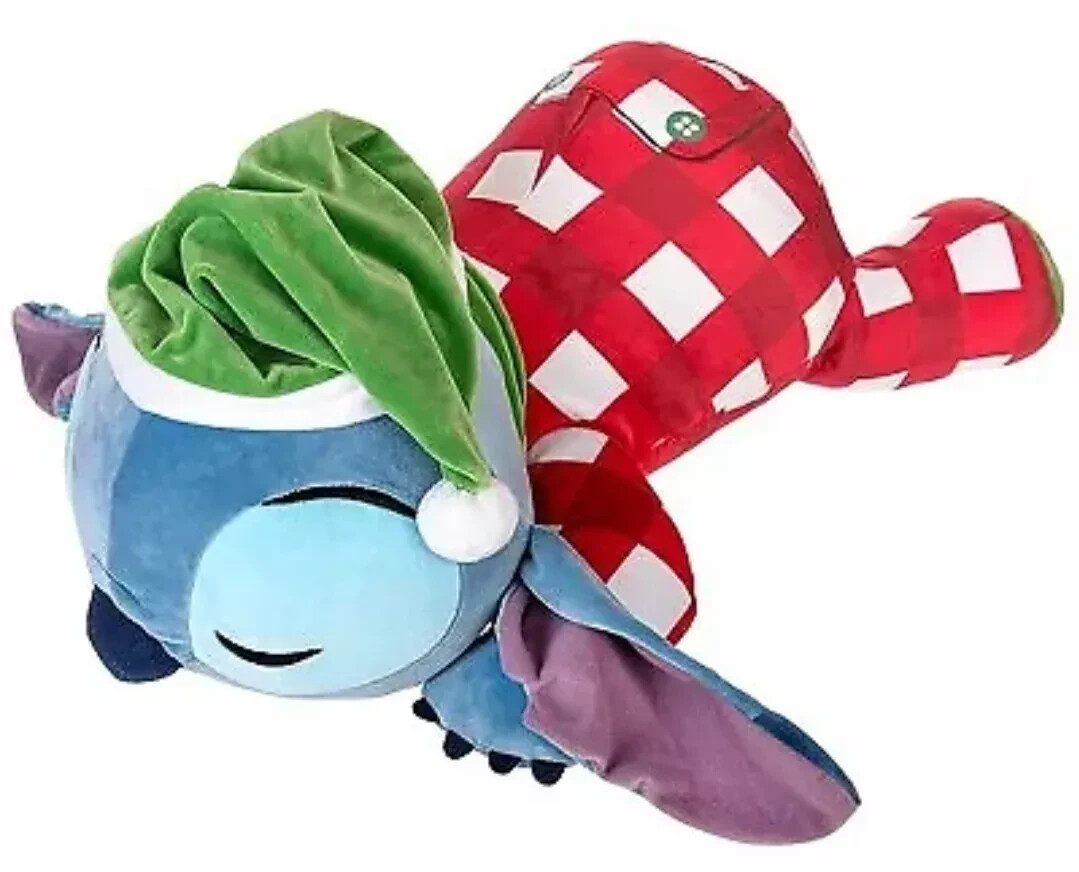 Disney~Lilo STITCH Christmas Holiday Cuddleez Large 24