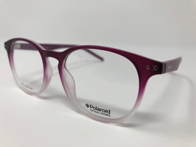 Polaroid PLD D312 LHF Eyeglass Frames COLD GLAZE Violet fade L145mm CR91