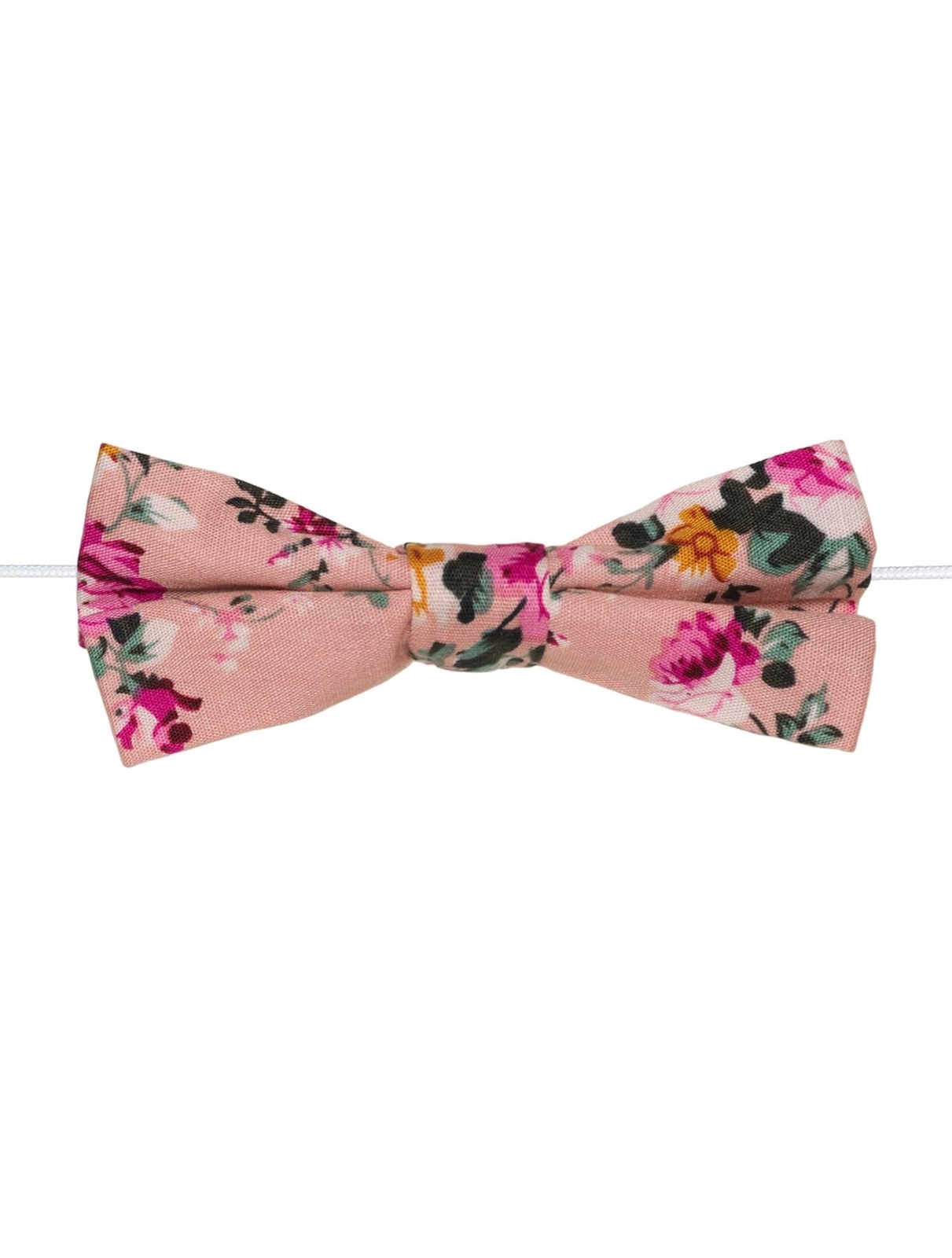 Boys Pink Dickie Bow Tie, Boys Floral Dickie Bow, Boys Elasticated Dickie Bows