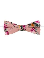 Boys Pink Dickie Bow Tie, Boys Floral Dickie Bow, Boys Elasticated Dickie Bows