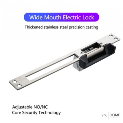 Electric Cathode Strike Door Lock For Access Control System Stainless ...