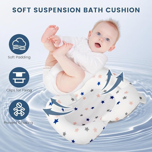 Baby Bathtub, Newborns Bath Essentials, Portable Bath tub for Infant 0-24 Months - Picture 6 of 8