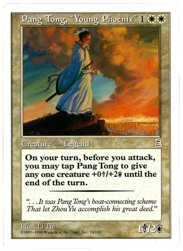 MTG Zodiac Dragon English Portal Three Kingdoms NM Magic the