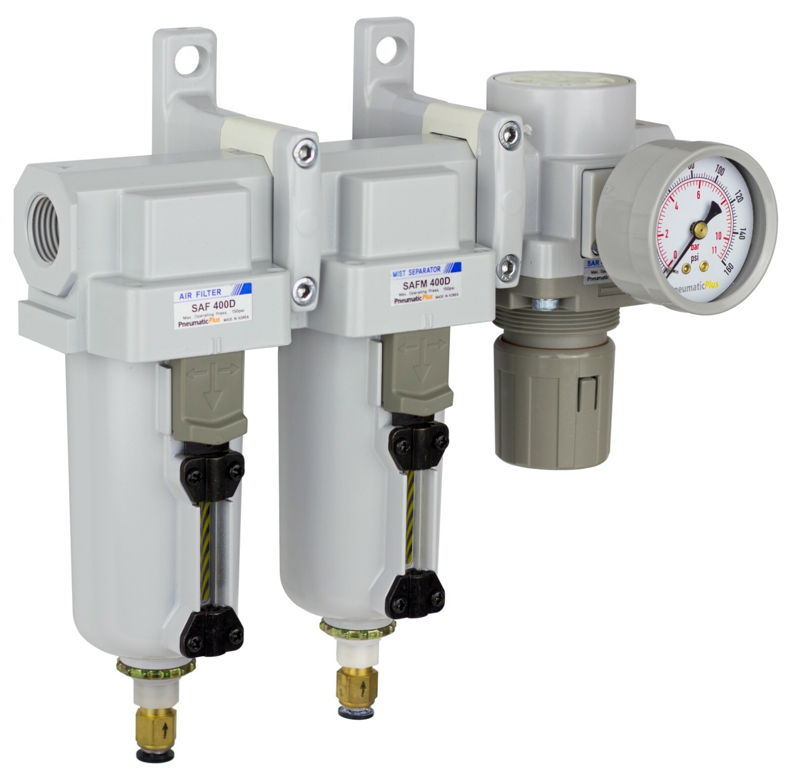 PneumaticPlus SAU430-N04DG-MEP Three Stage Air Drying System