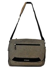 Columbia Departure Point Messenger Traveling Gray Diaper Bag Insulated Crossbody